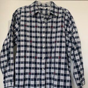 EUC Victoria Jones Woman 100% Cotton Button Down Shirt - 2X